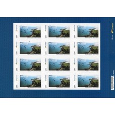 SI0071MF-FOLHA 12 SELOS INSTITUCIONAIS ANIVERSÁRIO DE FLORIANÓPOLIS/SC - 2025 - MINT