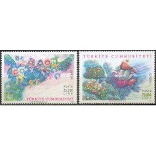 TUR2846M-SÉRIE EUROPA - CONTOS E LENDAS - TURQUIA - 1997 - MINT
