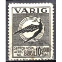 VA0026U.01-SELO VARIG ICARO ESTILIZADO, 10$000 RÉIS - 1931 - U VA0026U.01-SELO VARIG ICARO ESTILIZADO, 10$000 RÉIS - 1931 - U