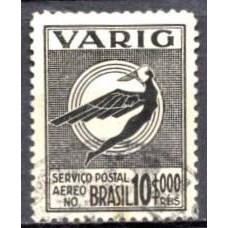 VA0026U.01-SELO VARIG ICARO ESTILIZADO, 10$000 RÉIS - 1931 - U