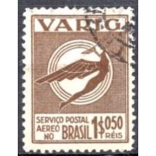 VA0048U.01-SELO VARIG ICARO ESTILIZADO NOVAS CORES, 1$050 RÉIS - 1934 - U