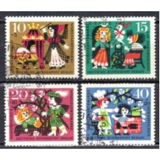 ABE0214U-SÉRIE PRÓ OBRAS DE BENEFICÊNCIA - IRMÃOS GRIMM - ALEMANHA BERLIN - 1964 - U