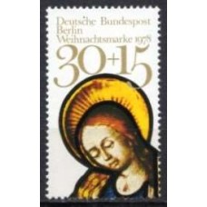 ABE0547M-SELO NATAL (DO BLOCO) - ALEMANHA BERLIN - 1978 - MINT