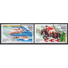 ABE0712U-SÉRIE PRÓ ESPORTES - EVENTOS ESPORTIVOS DO ANO - ALEMANHA BERLIN - 1986 - U