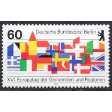 ABE0719M-SELO 16º DIA EUROPEU DAS COMUNICAÇÕES E REGIÕES - ALEMANHA BERLIN - 1986 - MINT