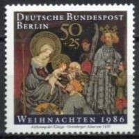 ABE0730M-SELO NATAL - ALEMANHA BERLIN - 1986 - MINT ABE0730M-SELO NATAL - ALEMANHA BERLIN - 1986 - MINT