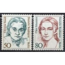 ABE0731M-SÉRIE MULHERES DA HISTÓRIA ALEMÃ, 50/80P - ALEMANHA BERLIN - 1986 - MINT