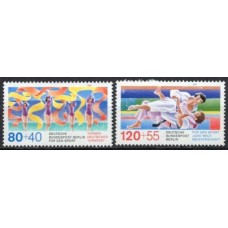 ABE0738N-SÉRIE PRÓ ESPORTES - EVENTOS ESPORTIVOS DE 1987 - ALEMANHA BERLIN - 1987 - N
