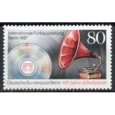 ABE0748N-SELO SALÃO INTERNACIONAL DO RÁDIO E DA TELEVISÃO - ALEMANHA BERLIN - 1987 - N