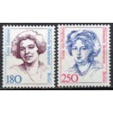 ABE0805M-SÉRIE MULHERES DA HISTÓRIA ALEMÃ, 180/250P - ALEMANHA BERLIN - 1989 - MINT