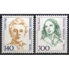 ABE0811M-SÉRIE MULHERES DA HISTÓRIA ALEMÃ, 140/300P - ALEMANHA BERLIN - 1989 - MINT