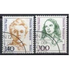 ABE0811U-SÉRIE MULHERES DA HISTÓRIA ALEMÃ, 140/300P - ALEMANHA BERLIN - 1989 - U