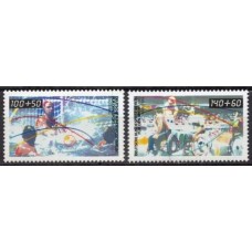 ABE0825M-SÉRIE PRÓ ESPORTES - EVENTOS ESPORTIVOS - ALEMANHA BERLIN - 1990 - MINT