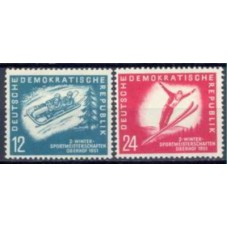 ALO0032N-SÉRIE 2º CAMPEONATO ESPORTIVO DE INVERNO - ALEMANHA ORIENTAL - 1951 - N