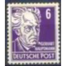 ALO0092N-SELO CELEBRIDADES, 6P - ALEMANHA ORIENTAL - 1953 - N