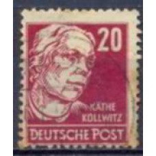 ALO0097U-SELO CELEBRIDADES, 20P - ALEMANHA ORIENTAL - 1953 - U