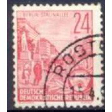 ALO0155U-SELO PLANO QUINQUENAL, 24P - ALEMANHA ORIENTAL - 1954 - U