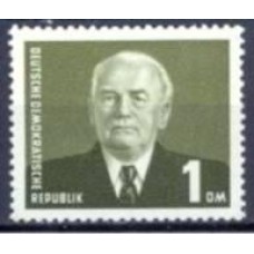 ALO0258M-SELO PRESIDENTE WILHELM PIECK 1DM - ALEMANHA ORIENTAL - 1956 - MINT