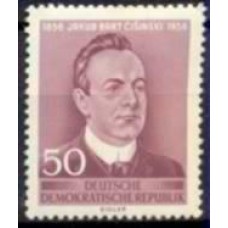 ALO0260N-SELO CENTENÁRIO DE NASCIMENTO DO POETA JAKUB BART CISINSKI - ALEMANHA ORIENTAL - 1956 - N