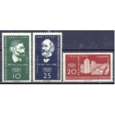 ALO0270N-SÉRIE 110º ANIVERSÁRIO DAS USINAS CARL ZEISS - ALEMANHA ORIENTAL - 1956 - N