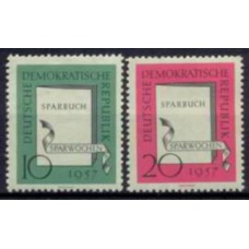 ALO0323N-SÉRIE SEMANA DA POUPANÇA - ALEMANHA ORIENTAL - 1957 - N