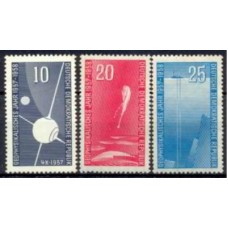 ALO0326N-SÉRIE ANO GEOFÍSICO INTERNACIONAL - ALEMANHA ORIENTAL - 1957/58 - N