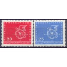 ALO0336N-SÉRIE FEIRA DA PRIMAVERA DE LEIPZIG - ALEMANHA ORIENTAL - 1958 - N