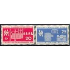 ALO0393M-SÉRIE FEIRA DA PRIMAVERA DE LEIPZIG - ALEMANHA ORIENTAL - 1959 - MINT