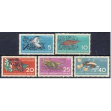 ALO0403N-SÉRIE PRESERVAÇÃO DA NATUREZA - ALEMANHA ORIENTAL - 1959 - N
