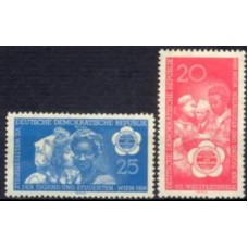 ALO0419N-SÉRIE 7º FESTIVAL MUNDIAL DA JUVENTUDE E DOS ESTUDANTES - ALEMANHA ORIENTAL - 1959 - N