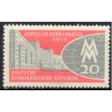 ALO0426N-SELO FEIRA DE OUTONO DE LEIPZIG - ALEMANHA ORIENTAL - 1959 - N