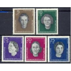 ALO0429M-SÉRIE ANTIFASCISTAS DE RAVENSBRUCK - ALEMANHA ORIENTAL - 1959 - MINT