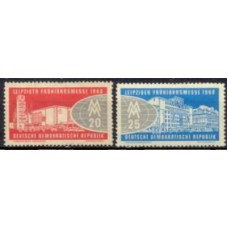 ALO0466N-SÉRIE FEIRA DA PRIMAVERA DE LEIPZIG - ALEMANHA ORIENTAL - 1960 - N