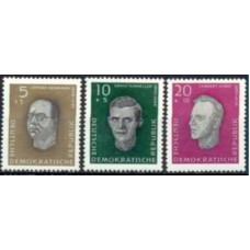 ALO0468M-SÉRIE ANTIFASCISTAS DE SACHSENHAUSEN I - ALEMANHA ORIENTAL - 1960 - MINT