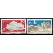 ALO0497N-SÉRIE FEIRA DE OUTONO DE LEIPZIG - ALEMANHA ORIENTAL - 1960 - N