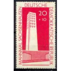 ALO0499N-SELO MONUMENTO DE SACHSENHAUSEN - ALEMANHA ORIENTAL - 1960 - N