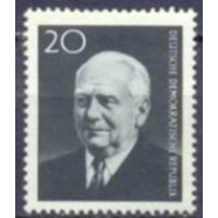 ALO0500M-SELO MORTE DO PRESIDENTE WILHELM PIECK - ALEMANHA ORIENTAL - 1960 - MINT ALO0500M-SELO MORTE DO PRESIDENTE WILHELM PIECK - ALEMANHA ORIENTAL - 1960 - MINT