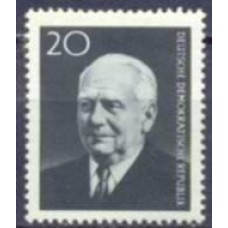 ALO0500M-SELO MORTE DO PRESIDENTE WILHELM PIECK - ALEMANHA ORIENTAL - 1960 - MINT