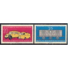 ALO0504N-SÉRIE DIA DO SELO - ALEMANHA ORIENTAL - 1960 - N