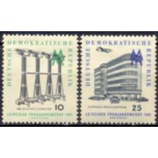 ALO0528N-SÉRIE FEIRA DA PRIMAVERA DE LEIPZIG - ALEMANHA ORIENTAL - 1961 - N