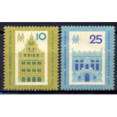 ALO0559N-SÉRIE FEIRA DE OUTONO DE LEIPZIG - ALEMANHA ORIENTAL - 1961 - N
