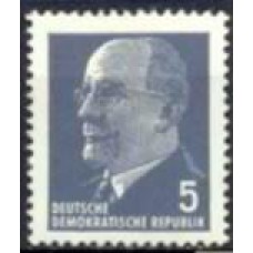 ALO0561MA-SELO PRESIDENTE WALTER ULBRICHT, 5P - ALEMANHA ORIENTAL - 1961/67 - MINT