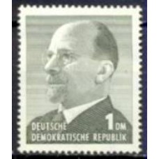 ALO0564MF-SELO PRESIDENTE WALTER ULBRICHT, 1DM - ALEMANHA ORIENTAL - 1961/67 - MINT