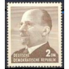 ALO0564MG-SELO PRESIDENTE WALTER ULBRICHT, 2DM - ALEMANHA ORIENTAL - 1961/67 - MINT
