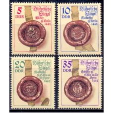 ALO2516N-SÉRIE SELOS HISTÓRICOS - ALEMANHA ORIENTAL - 1984 - N