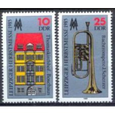 ALO2587N-SÉRIE FEIRA DE OUTONO DE LEIPZIG - ALEMANHA ORIENTAL - 1985 - N
