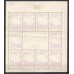 BL0004N.20-BLOCO FEIRA MUNDIAL DE NOVA IORQUE, 1000 RÉIS - 1940 - N - MARCA DE DOBRA NO MEIO, PEGANDO OS DOIS SELOS CENTRAIS