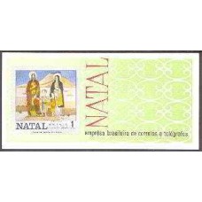 BL0030NA-BLOCO NATAL - 1970 - N - PEQUENO RASGO NA BORDA DIREITA