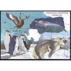 BL0084N-BLOCO PROANTAR- PROGRAMA ANTÁRTICO BRASILEIRO - FAUNA ANTÁRTICA - 90 - N BL0084N-BLOCO PROANTAR- PROGRAMA ANTÁRTICO BRASILEIRO - FAUNA ANTÁRTICA - 90 - N