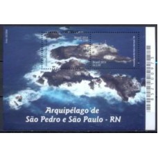 BL0181M-BLOCO ARQUIPÉLAGO DE SÃO PEDRO E SÃO PAULO - 2014 - MINT BL0181M-BLOCO ARQUIPÉLAGO DE SÃO PEDRO E SÃO PAULO - 2014 - MINT